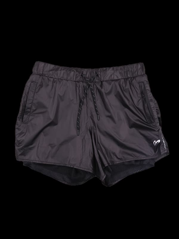 나일론 로고 숏 팬츠