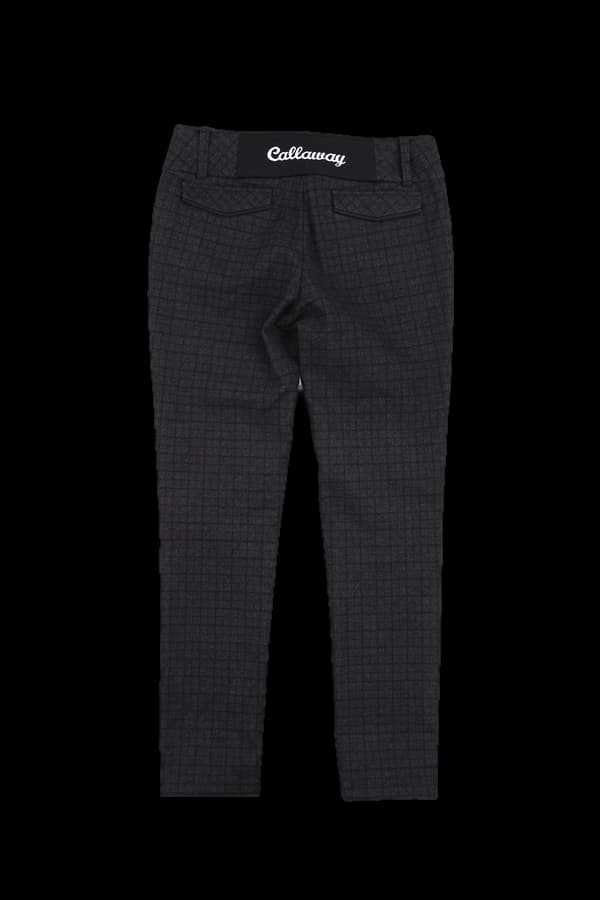 기모 울 체크팬츠