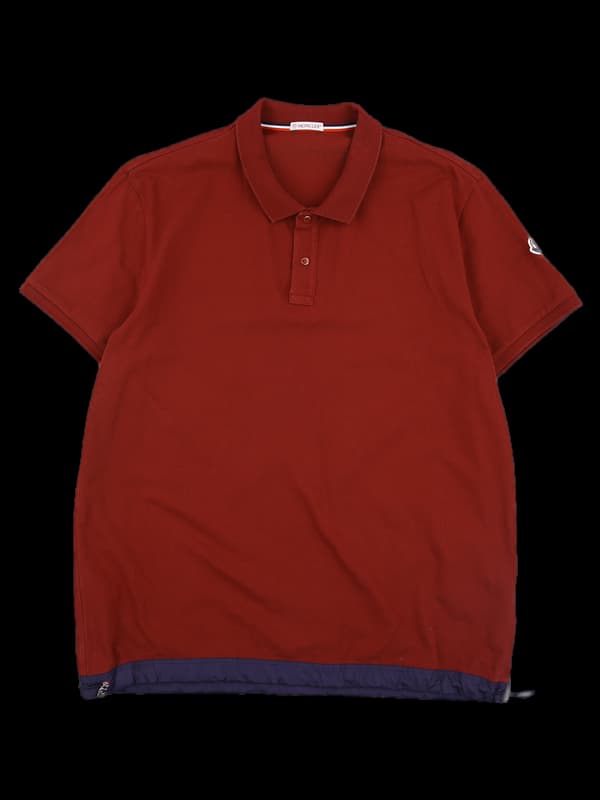 로고 카라 스트링 반팔