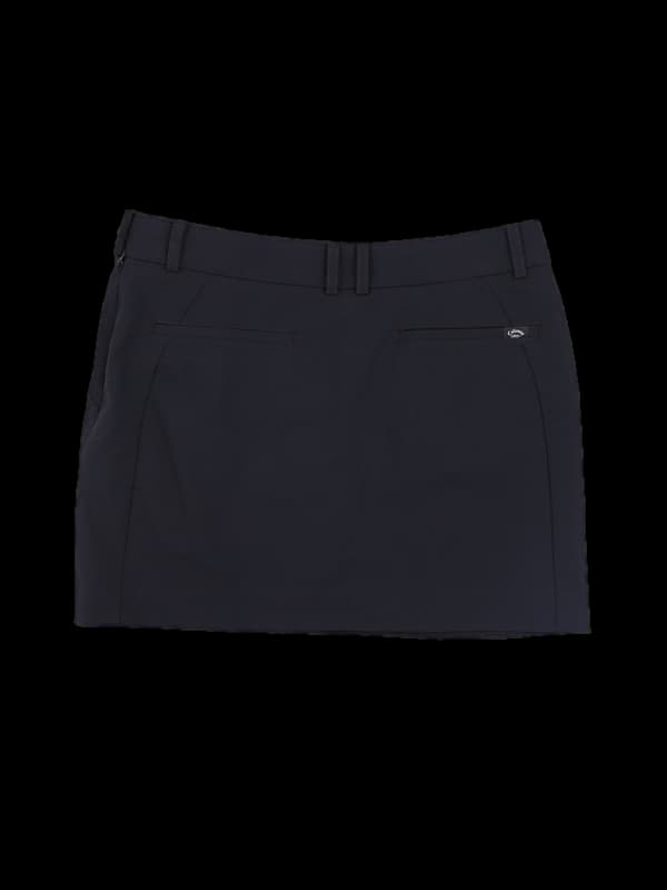 체크 패턴 미니 스커트