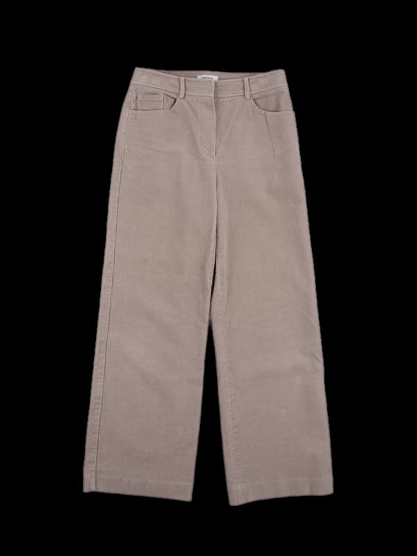 골지 와이드 팬츠