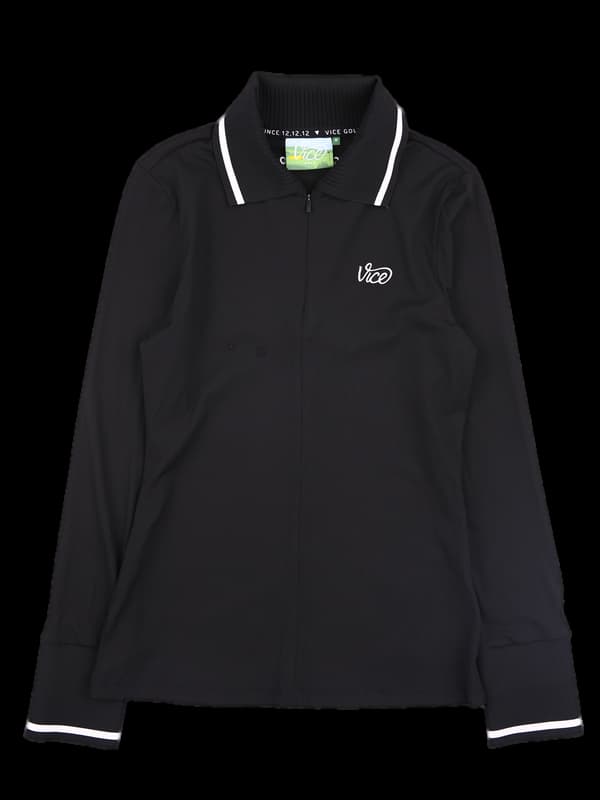 반집업 카라 긴팔