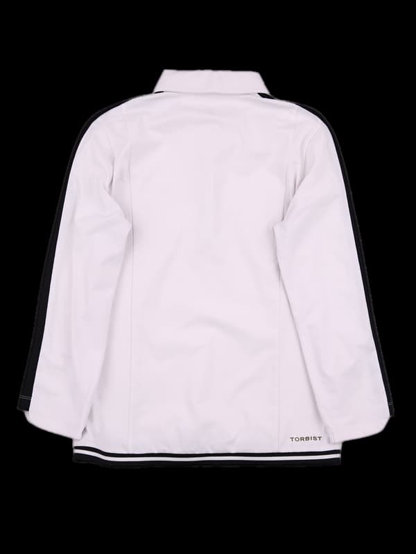 배색 긴팔카라티