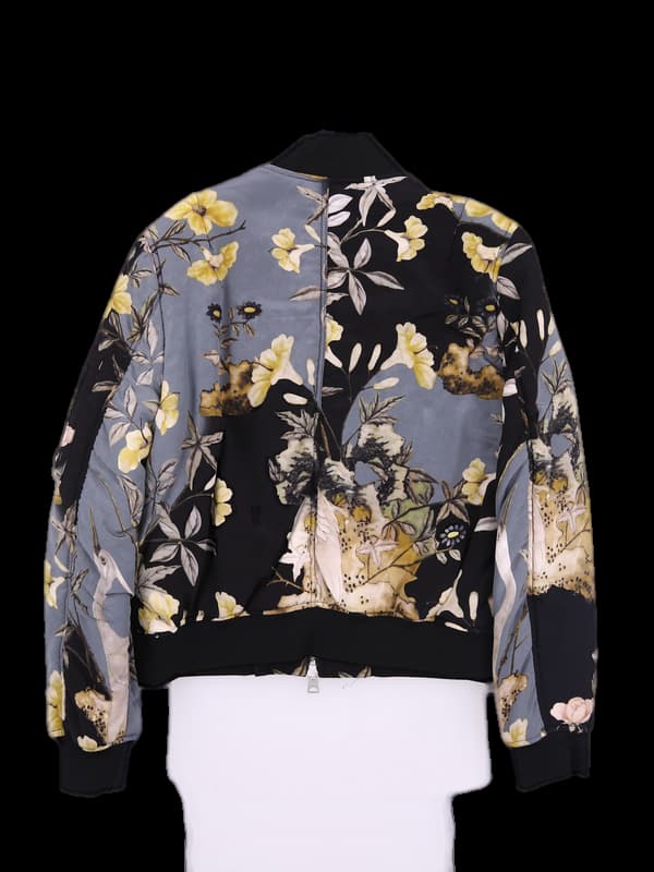 플라워 패턴 항공점퍼