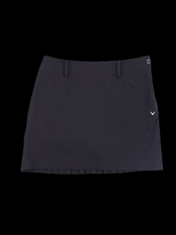 나일론 로고 파우치 스커트