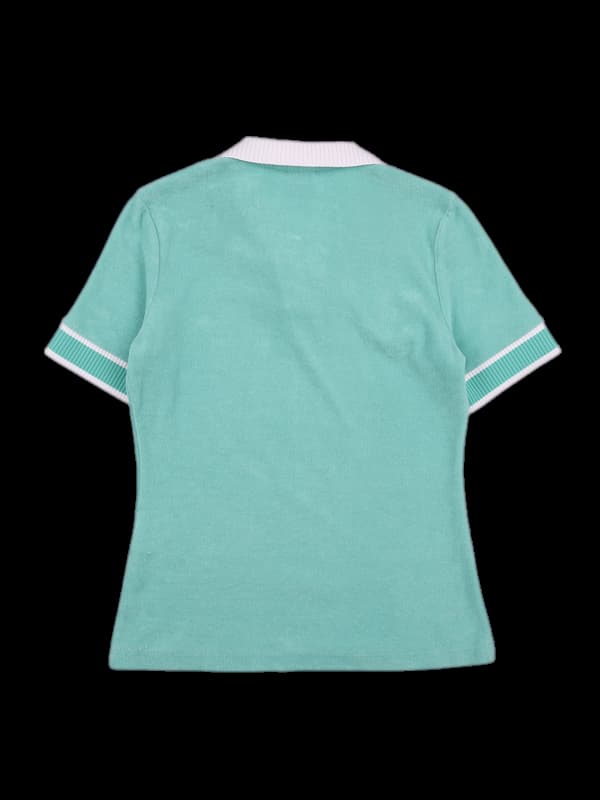 로고 사이드 카라 반팔