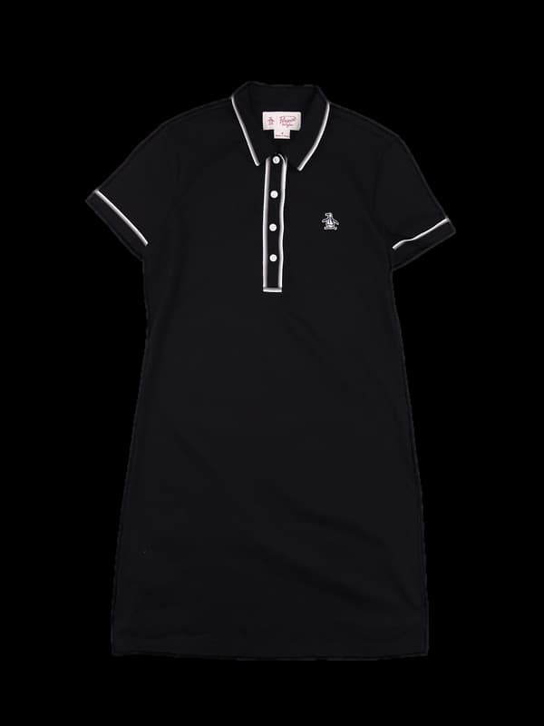 반팔 카라 원피스