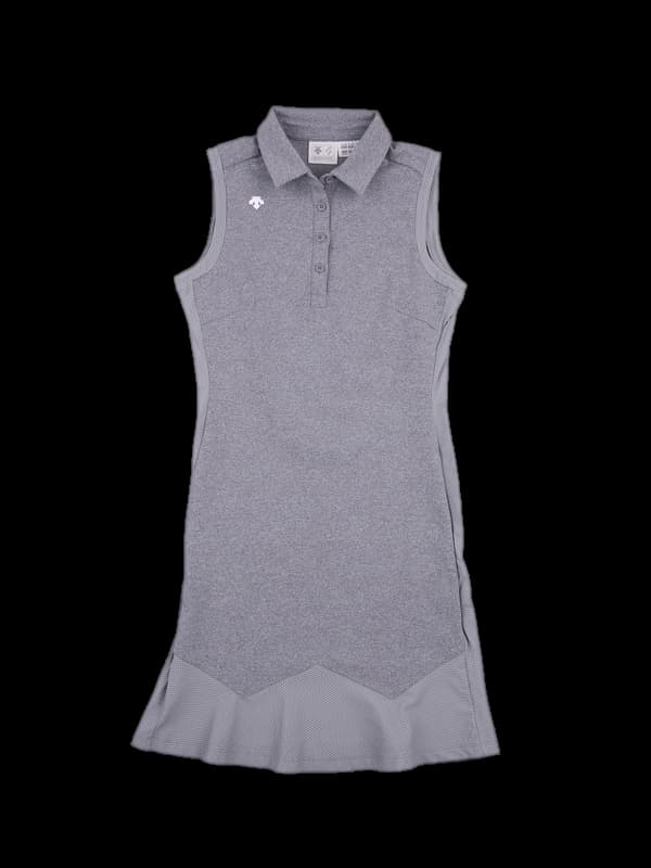 민소매 카라 원피스