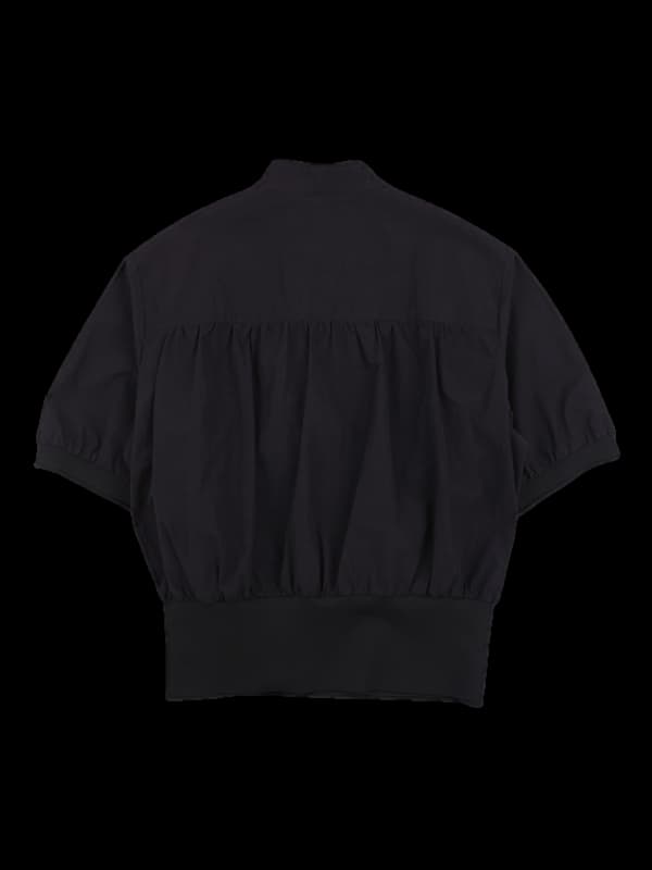 나일론 퍼프 블라우스