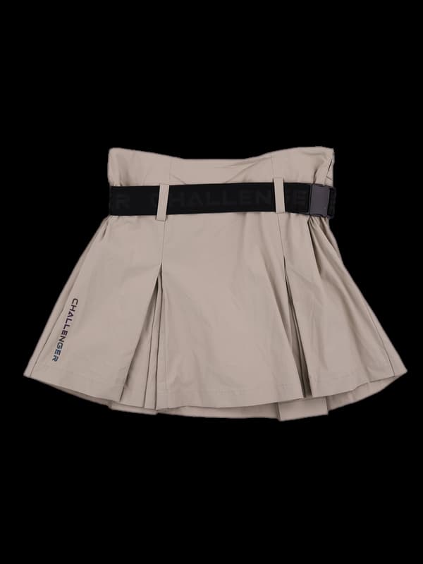 포켓 로고 스커트