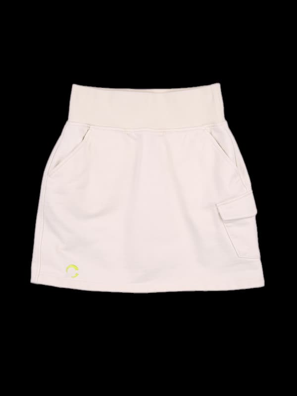 코튼로고 포켓스커트