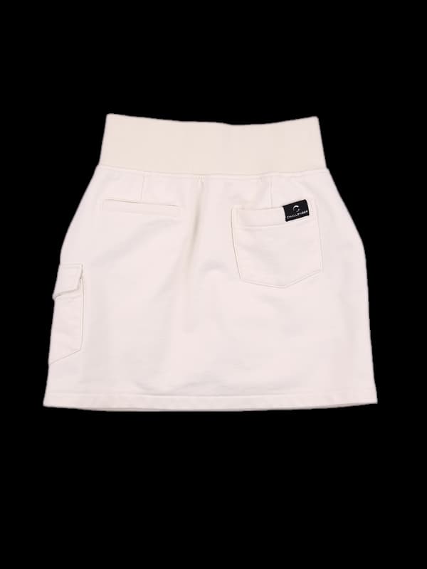 코튼로고 포켓스커트