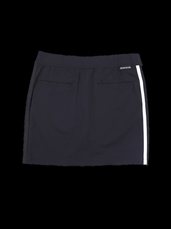 로고 트랙 스커트