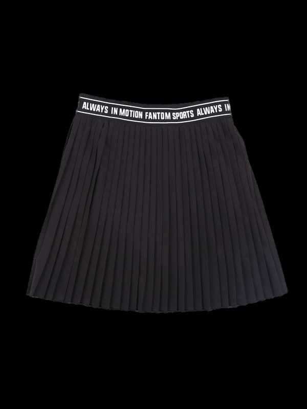 로고 밴딩 스커트