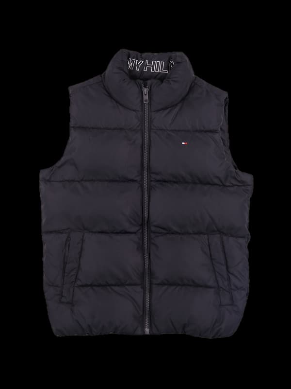 방풍 로고 패딩베스트