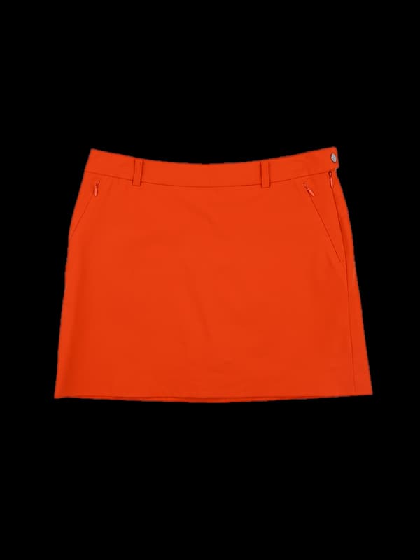 나일론 로고 스커트