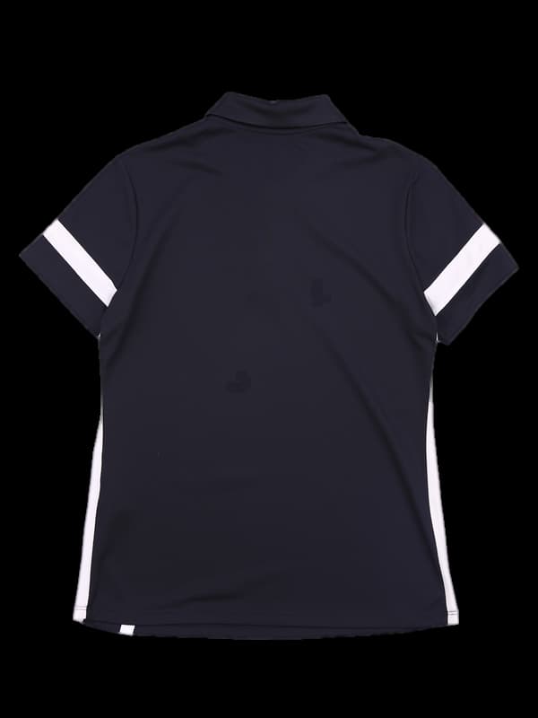 배색 카라 반팔