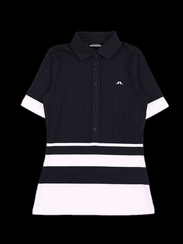 로고 배색 카라 반팔