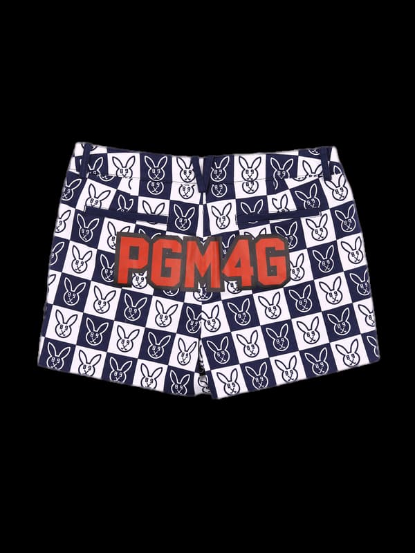 체커보드 패턴 반바지