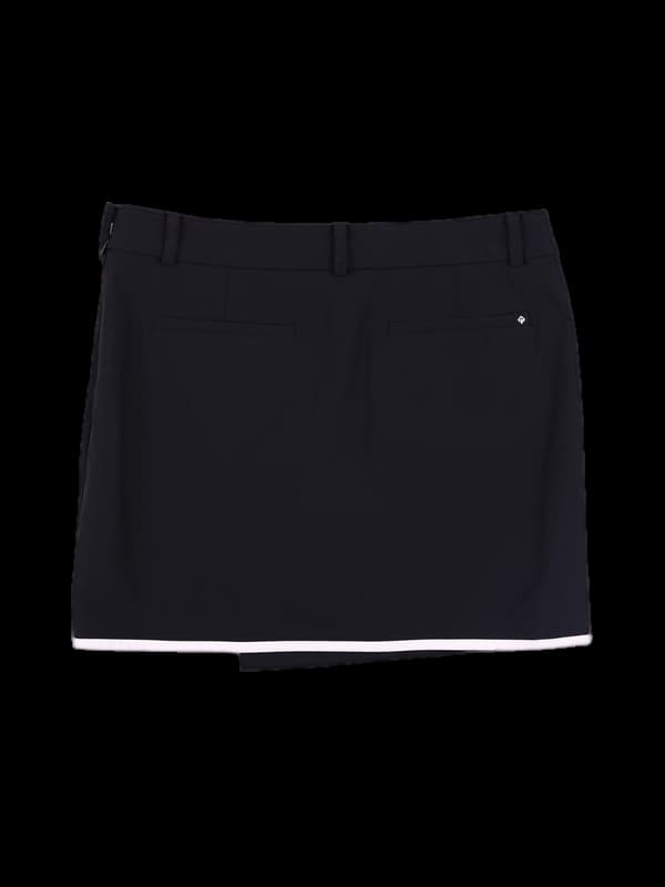 나일론 배색 스커트