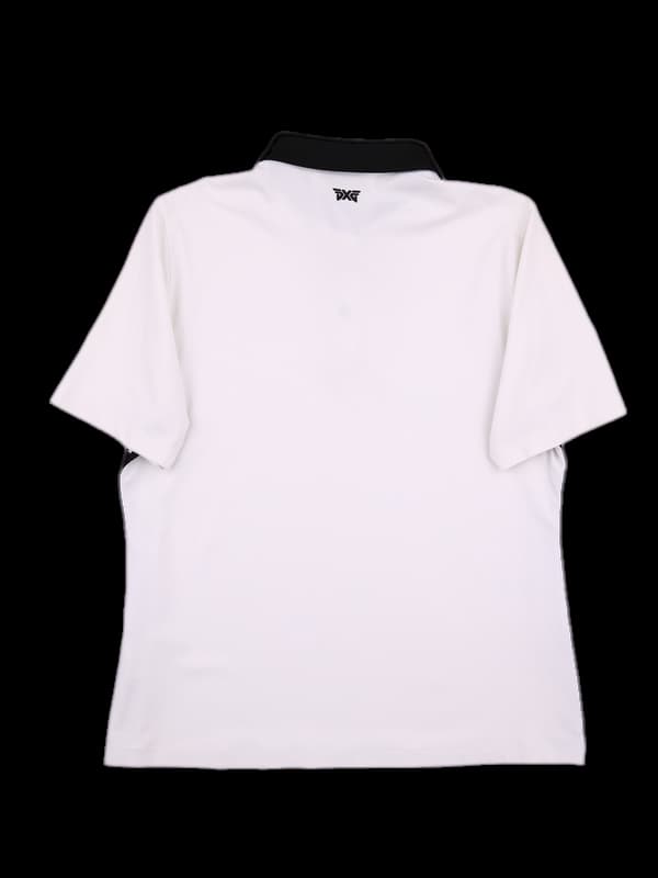 배색 반팔카라티