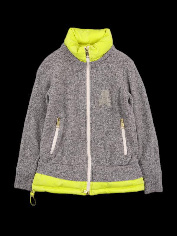 로고 다운 집업