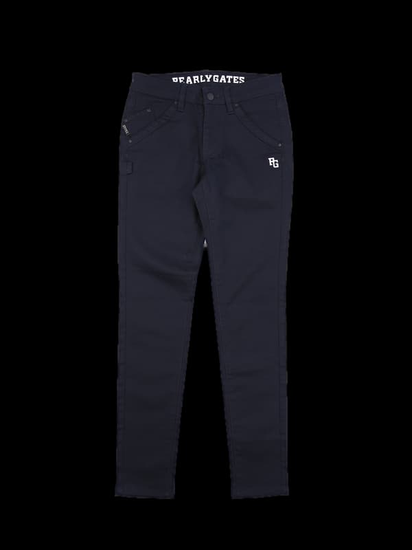 로고 코튼 팬츠