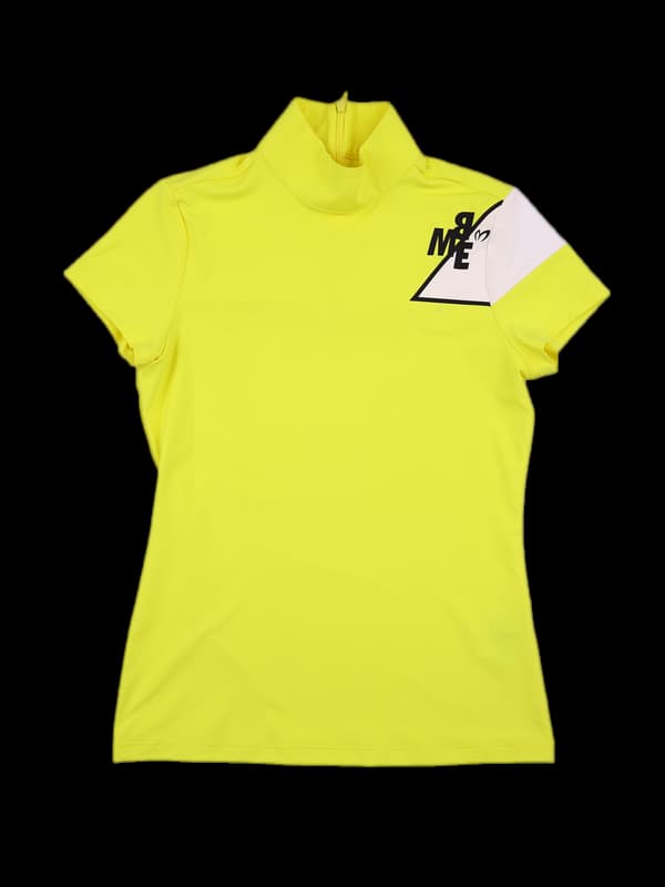 로고 하이넥 반팔