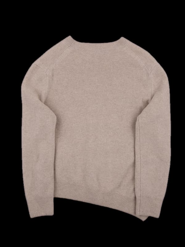 캐시미어 라운드 긴팔니트