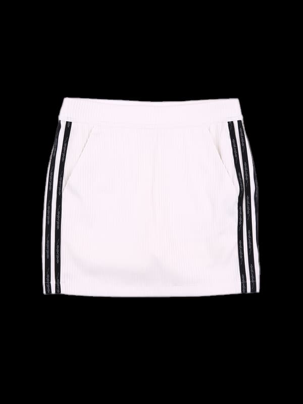 밴딩 골지 스커트