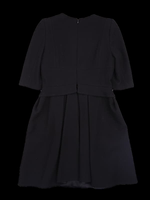 울 주름 원피스