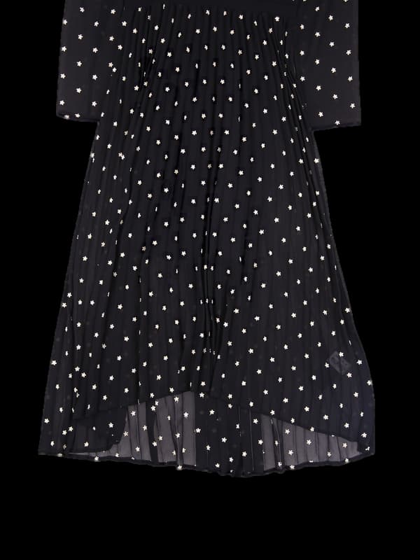 플라워 자수 롱 원피스