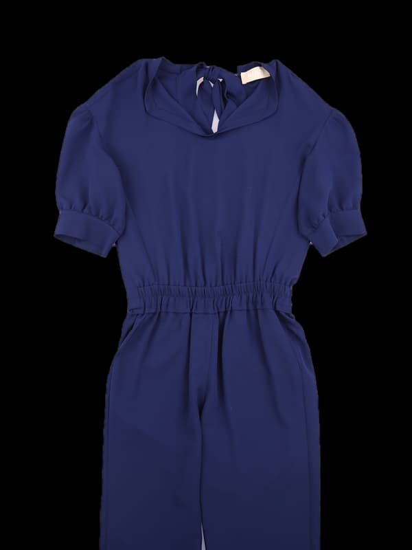 폴리 반팔 점프수트