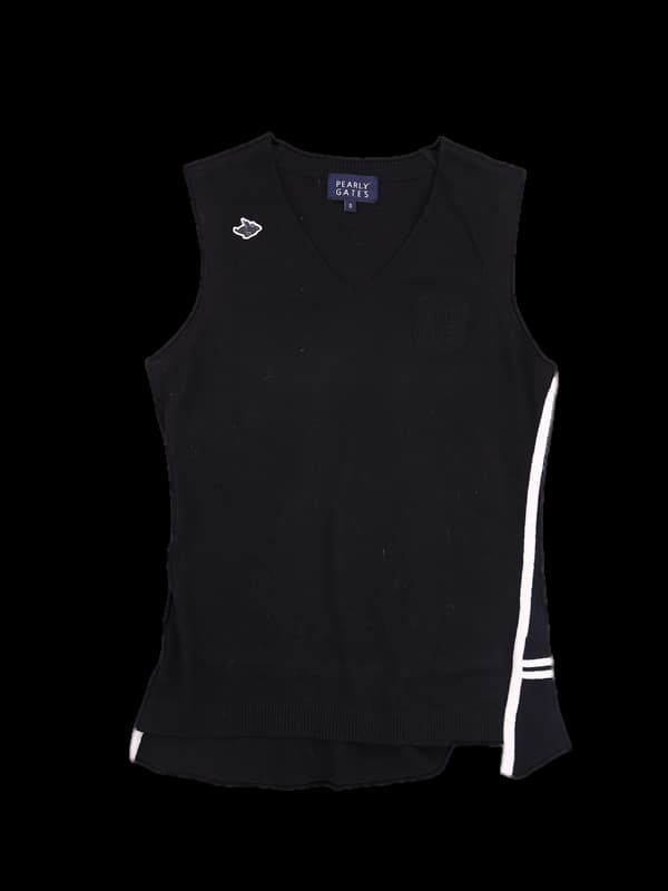 로고 언발 니트베스트