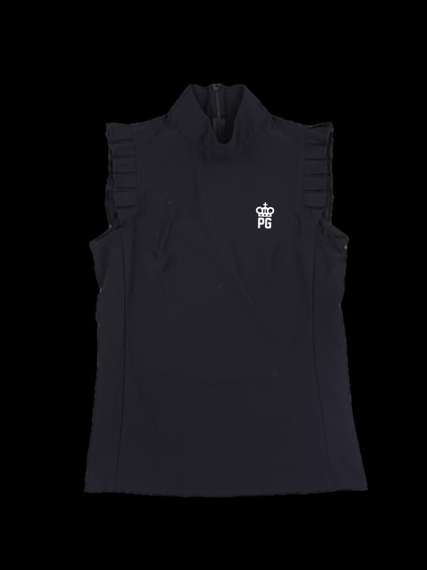 로고 하이넥 민소매