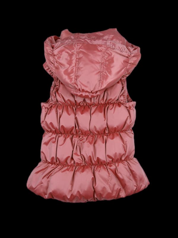 방풍 로고 패딩베스트