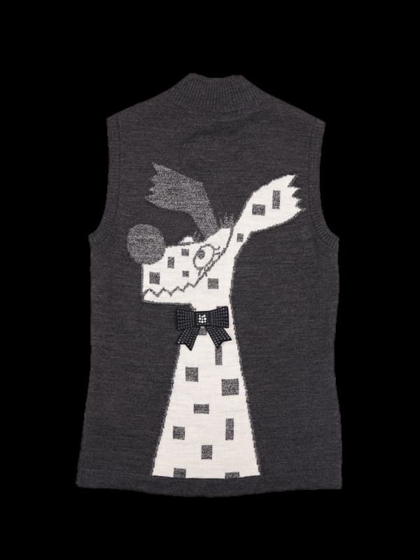 울 하프집업 니트 베스트