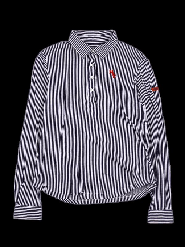 코튼 스트라이프 긴팔셔츠