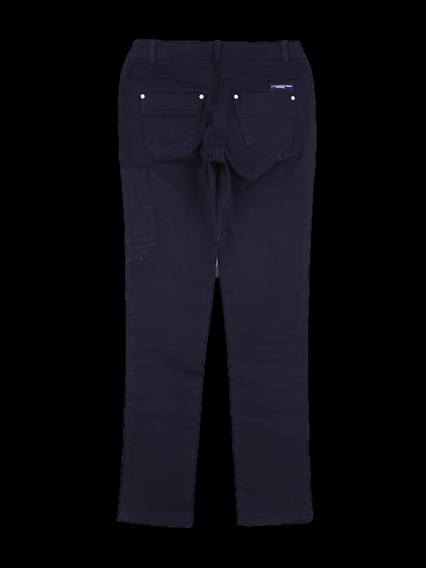 로고 데님 팬츠