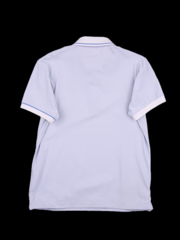 카라 배색 반팔