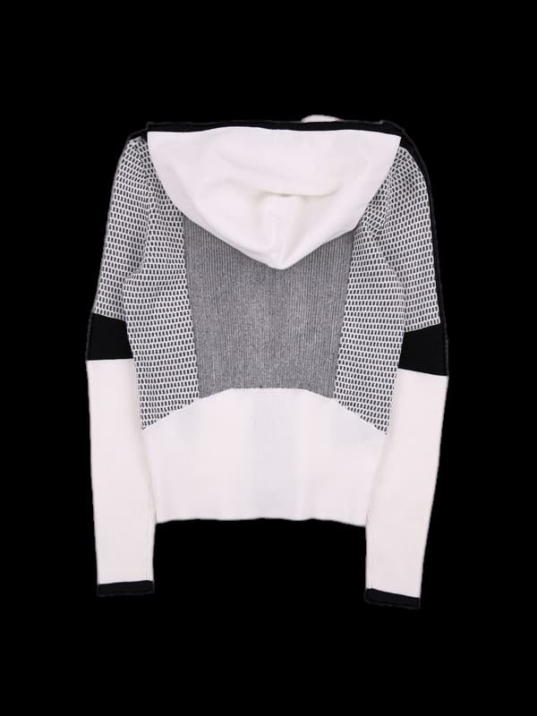 골지 후드 긴팔집업