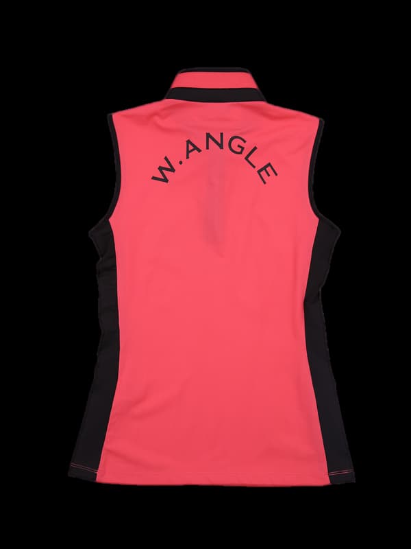 하프집업 민소매