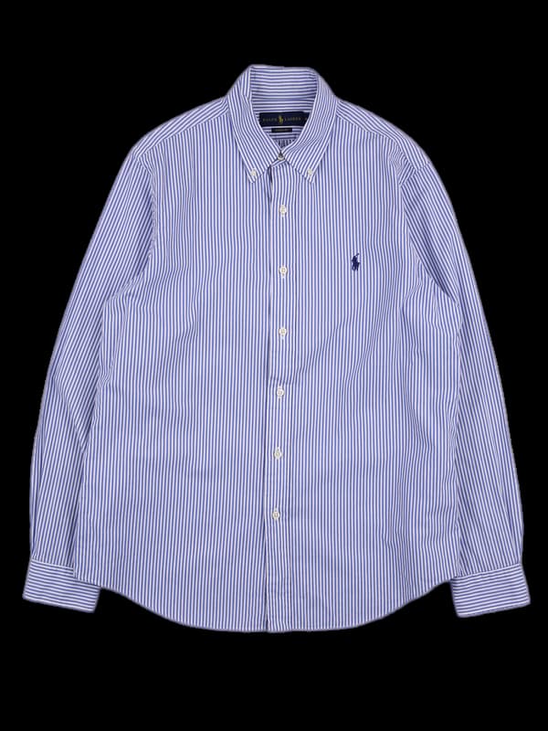 스트라이프 긴팔 셔츠