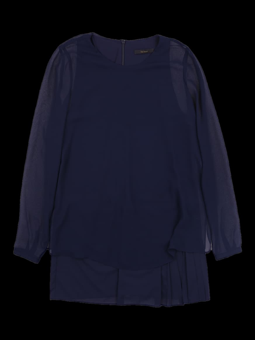 플리츠 블라우스