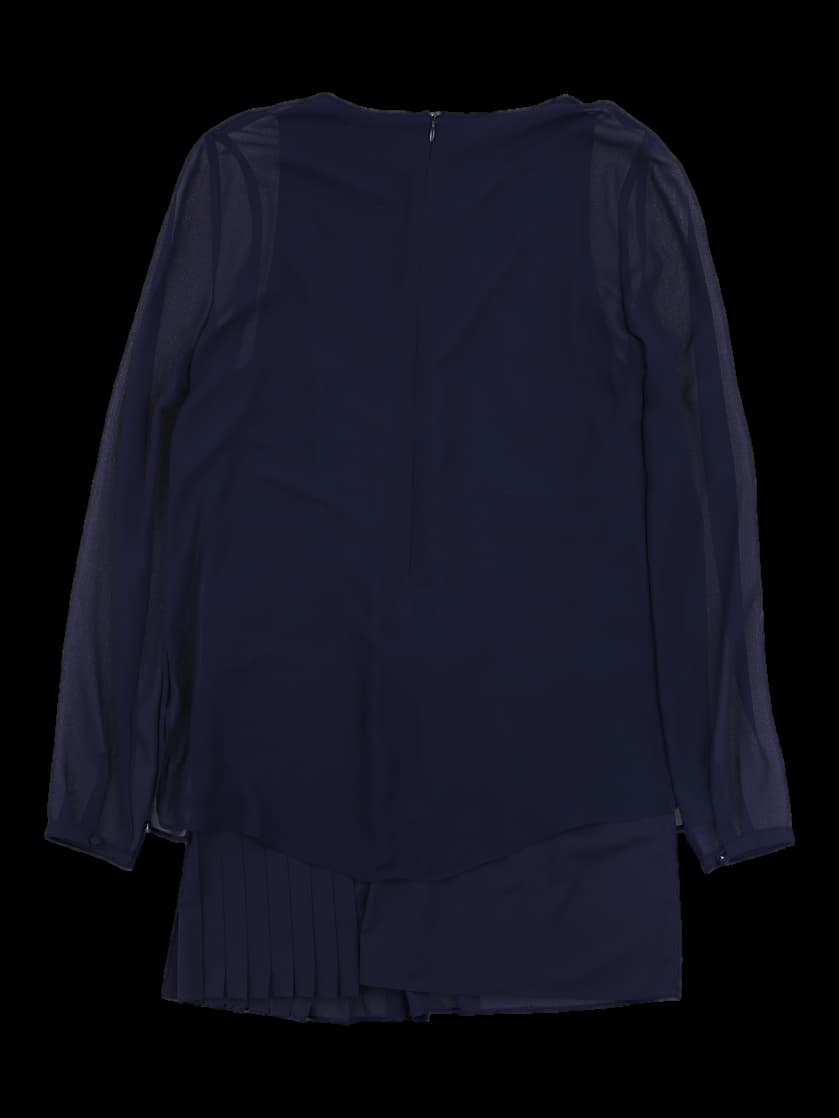 플리츠 블라우스