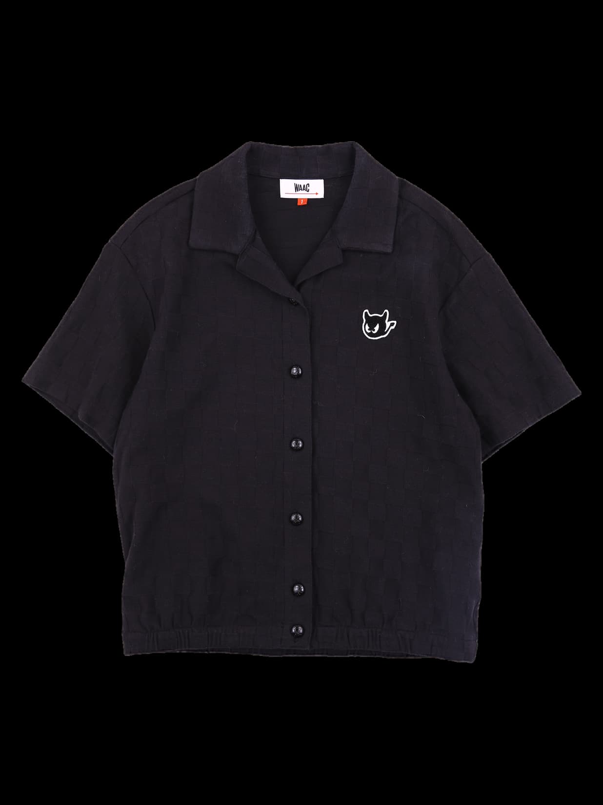 카라 반팔 가디건