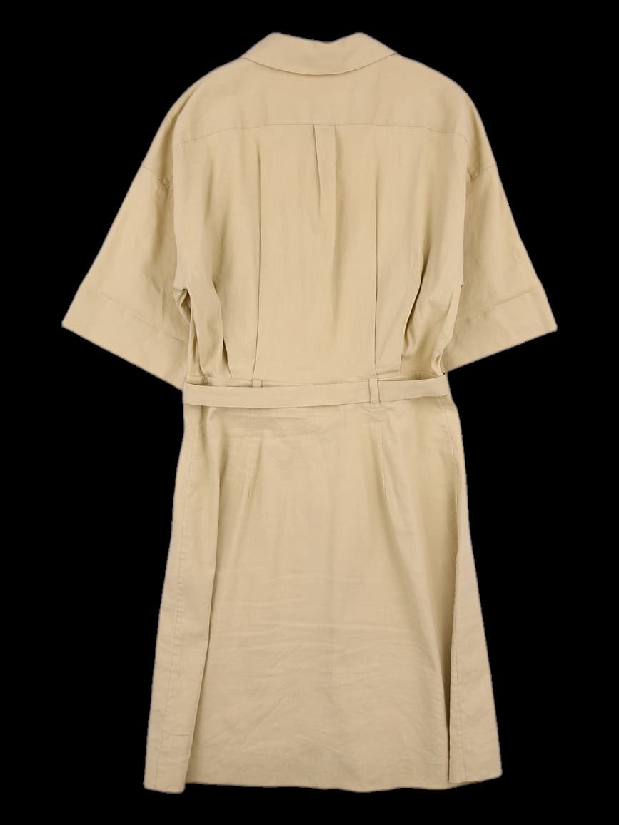 벨티드 반팔 원피스