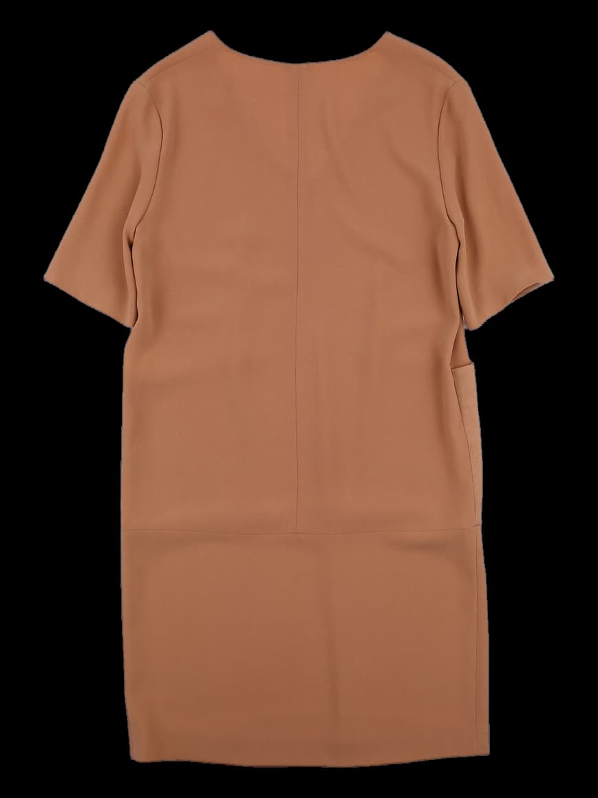 포켓 반팔 원피스