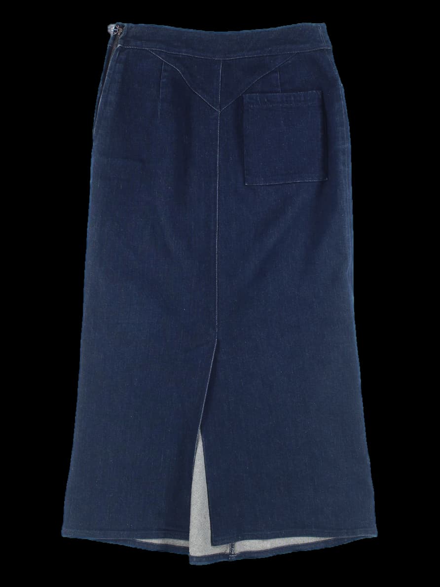 데님 롱 스커트