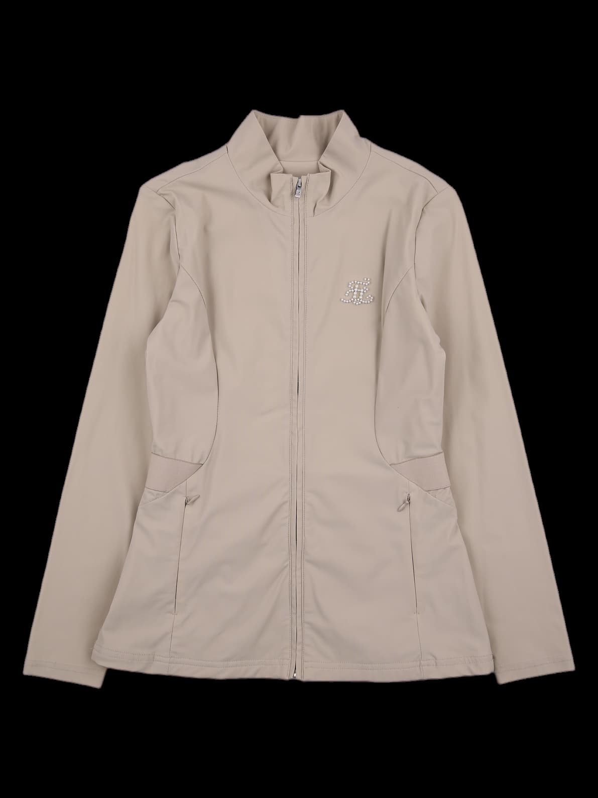 로고 긴팔 집업